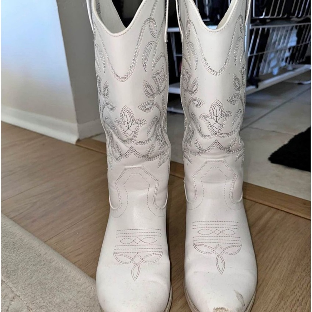 White boots